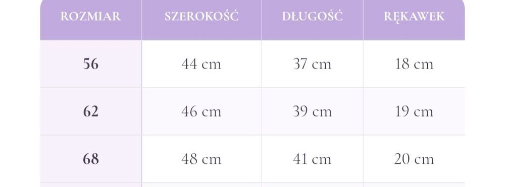 Sukienka do chrztu roz.68