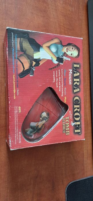 Myszka Lara Croft Tomb Rider 1997 Vintage Kolekcjonerska