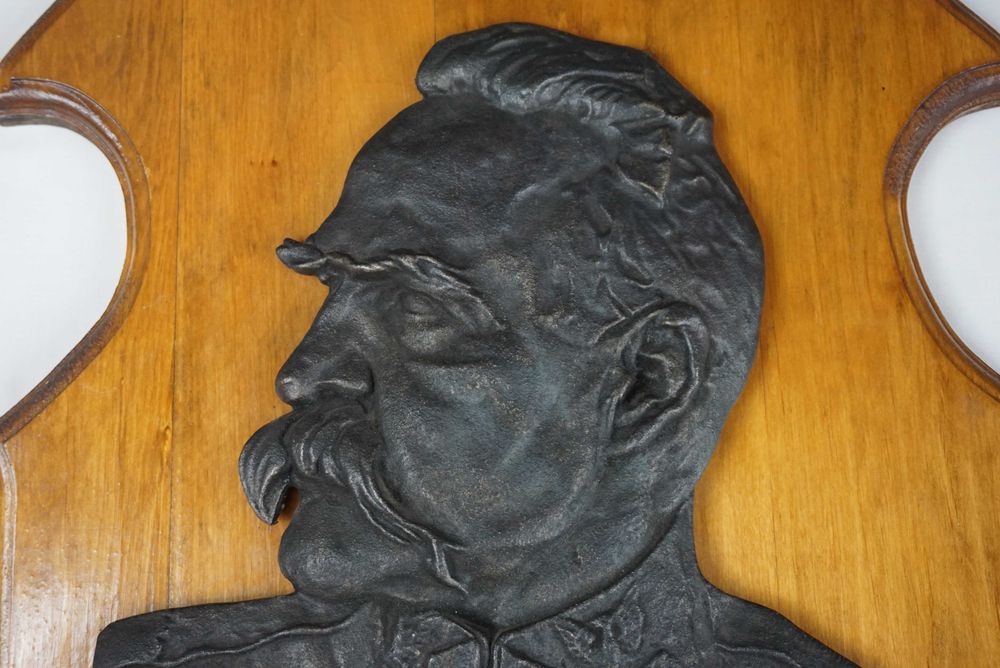 Plakieta płaskorzeźba Marszałek Józef Piłsudski