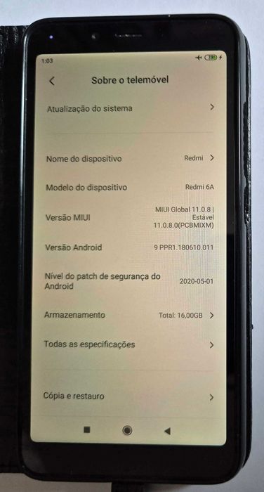 Smartphone Xiaomi Redmi 6A