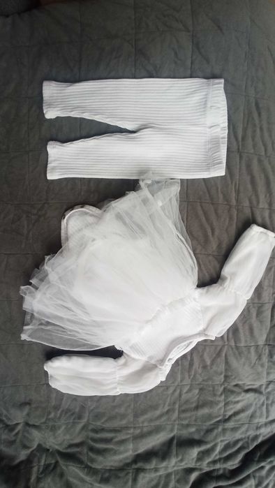 Śliczny zestaw do chrztu z Reserved