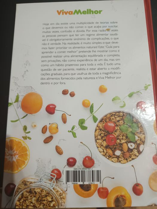Livros de culinária, saúde e nutrição