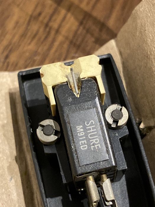Headshell Ortofon com Shure M91ED