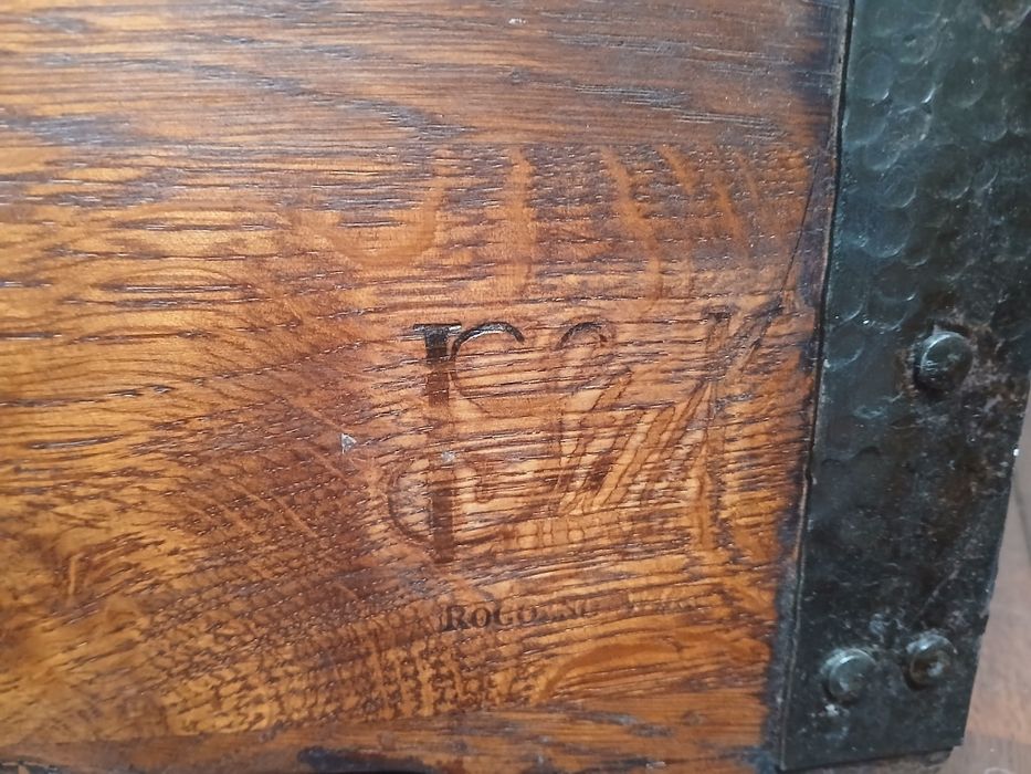 LUDWIK STYL kufer skrzynia debowa lity dab OLDEN DAYS wysylka