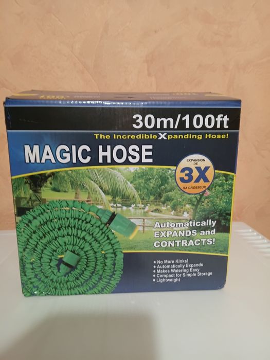 Шланг поливочний 30 м розтягуючий Magic hose.