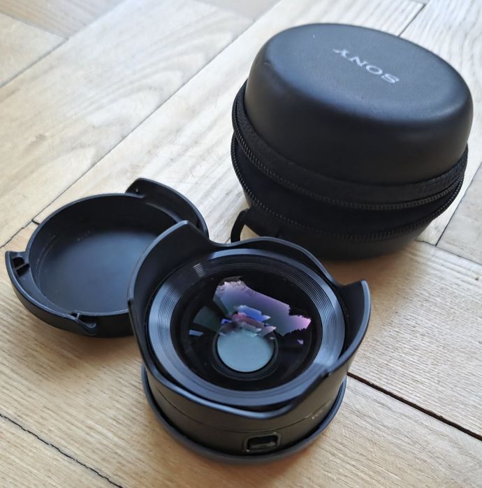 Obiektyw konwerter Sony E VCL-ECU2  VCL-ECF2 do obiektywu SEL16F28