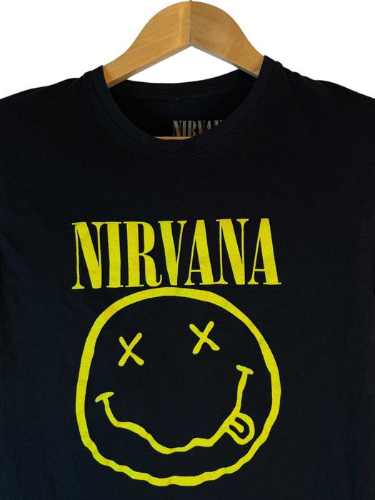 Koszulka Nirvana czarna z dużym logiem s