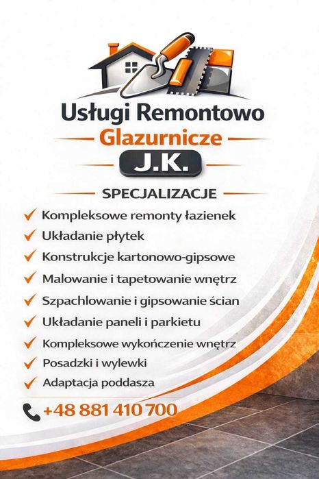 Kompleksowe remonty łazienek