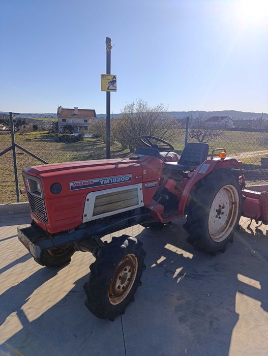 Yanmar YM1820, 4x4 com frese