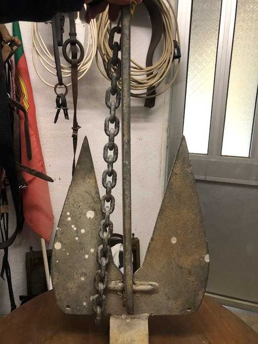 Fateixa ( Ferro ) fundear os barcos. Âncora Britany