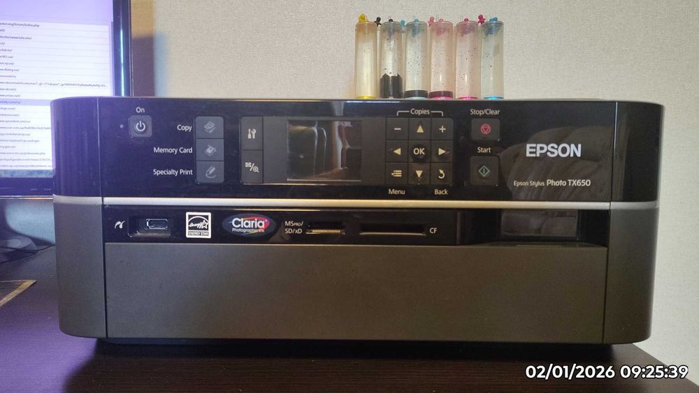 Цветной принтер Epson TX650