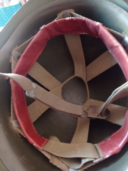 Capacete americano usado no vietnam