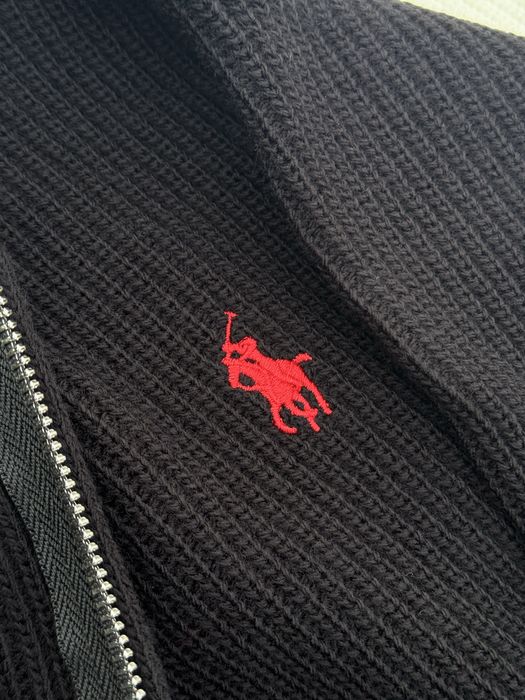 Кардиган Поло Ральф Лоурен чоловічий білий Зипка Polo Ralph Lauren