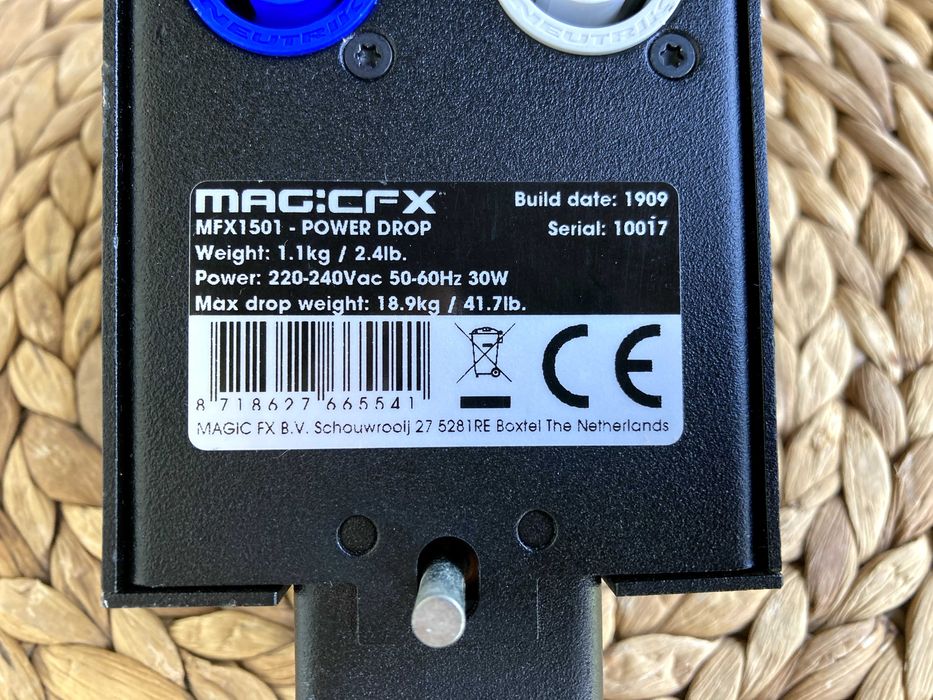 Power Drop MAGIC FX Kabuki system przyrząd do zrzucania kurtyny