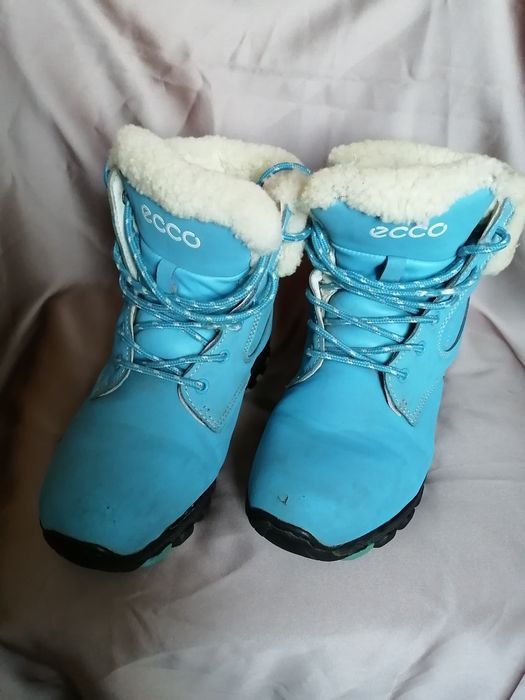 Ботинки зимние, р. 37 ecco
