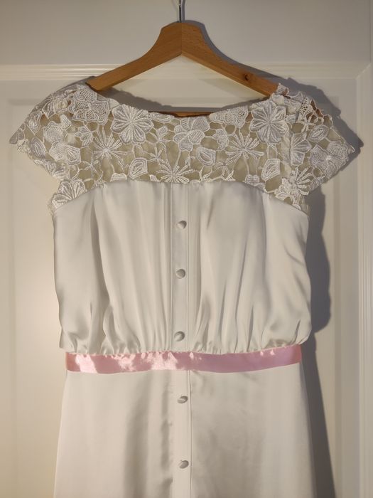 Suknia ślubna Boho, wzrost 160, rozmiar 34(XS)