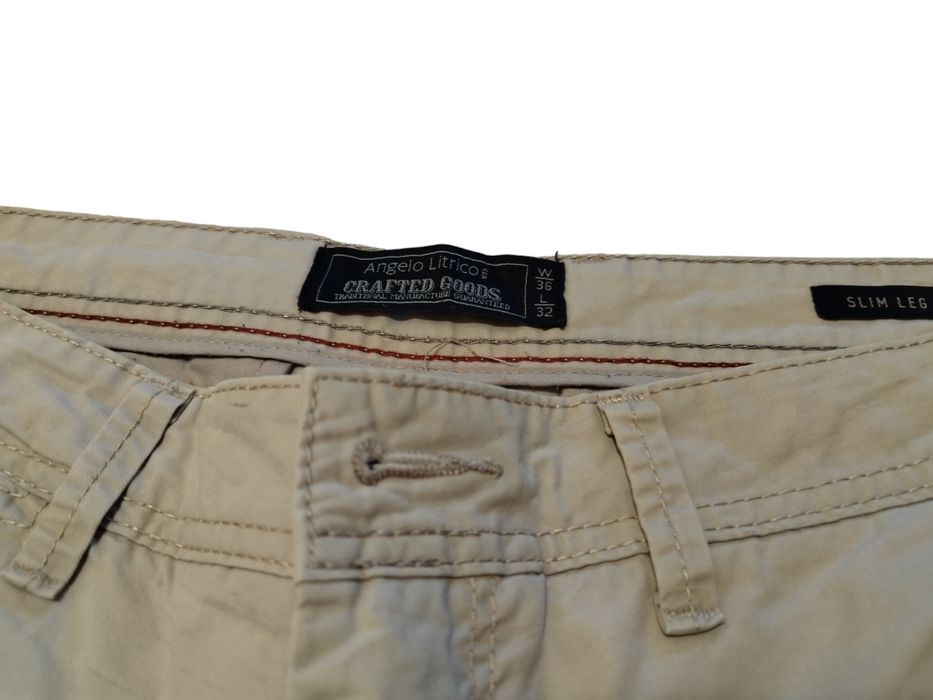 Calças C&A creme 46