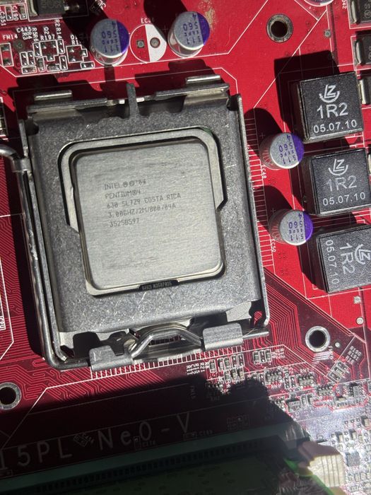 Płyta główna MSI + procesor + pamięć RAM + chłodzenie