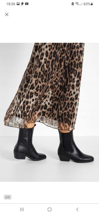 Botki kowbojki 41 ekoskora bonprix