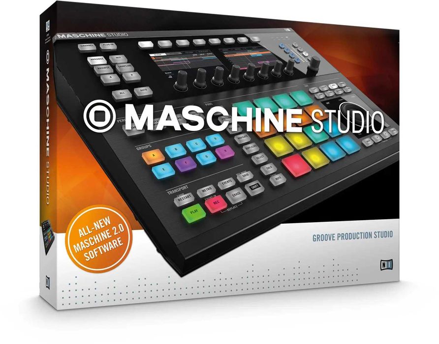 Maschine studio - native instruments semi novo na caixa com software