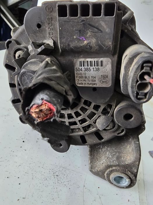 Alternador Iveco 3.0  2015 , Fiat Ducato  referência: 504385138