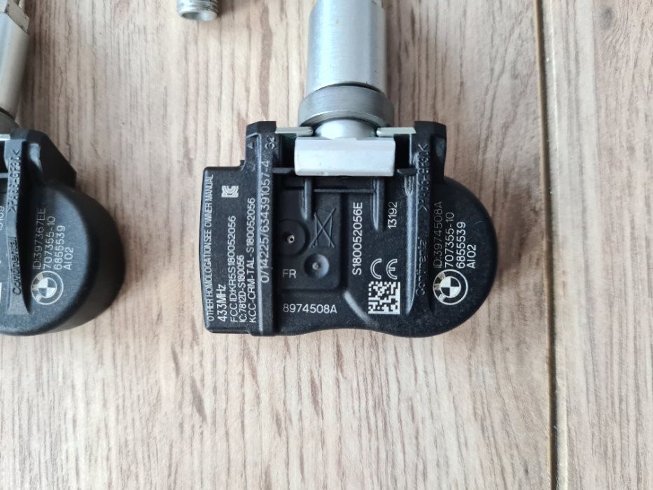 Czujniki ciśnienia kół opon BMW 1 2 3 4 X1 X3 X5 X6 6855.539 Gwarancja