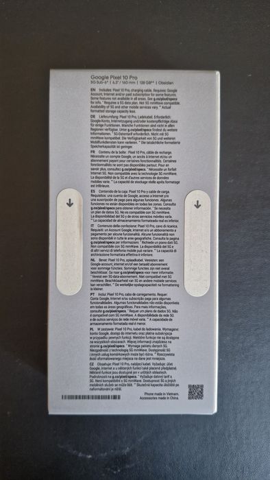 Google Pixel 10 Pro 128GB