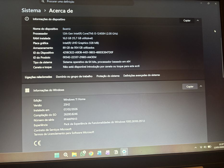 Portátil Lenovo IdeaPad Slim 3