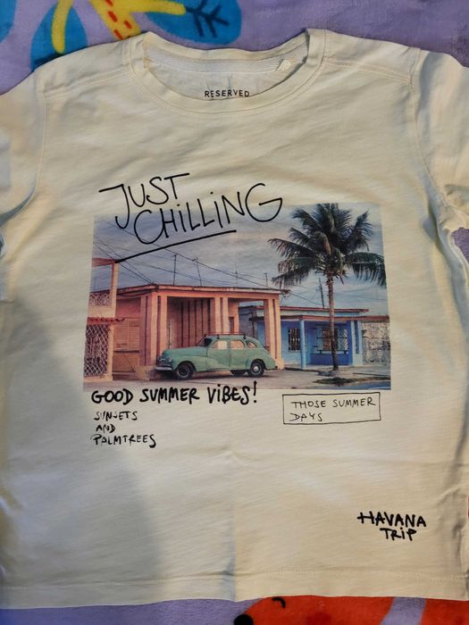 Koszulki chłopięce 110 zestaw