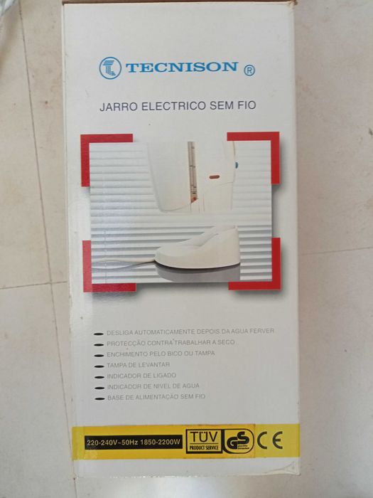 Jarro eléctrico sem fio