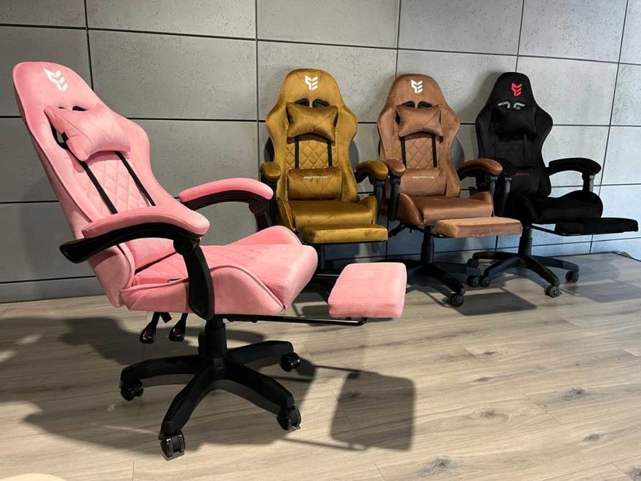 Fotel gamingowy obrotowy krzesło do biurka dla gracza Prototype