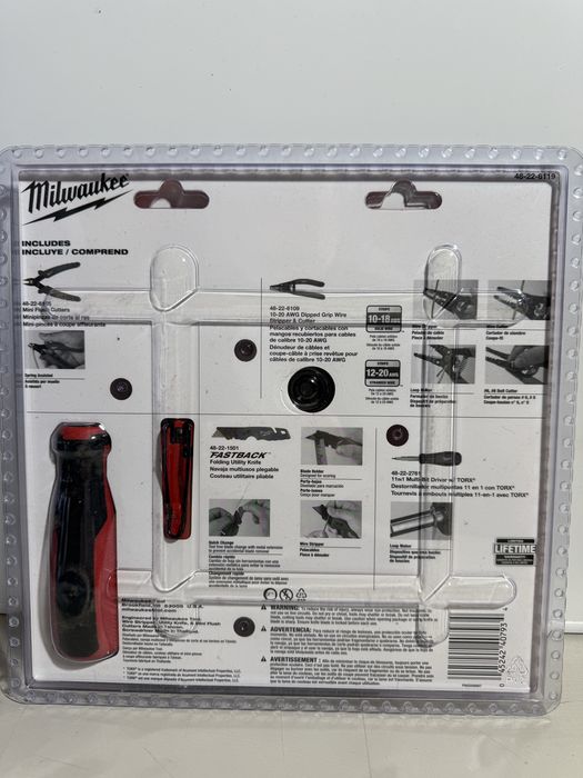 Milwaukee zestaw narzędzi dla elektryka