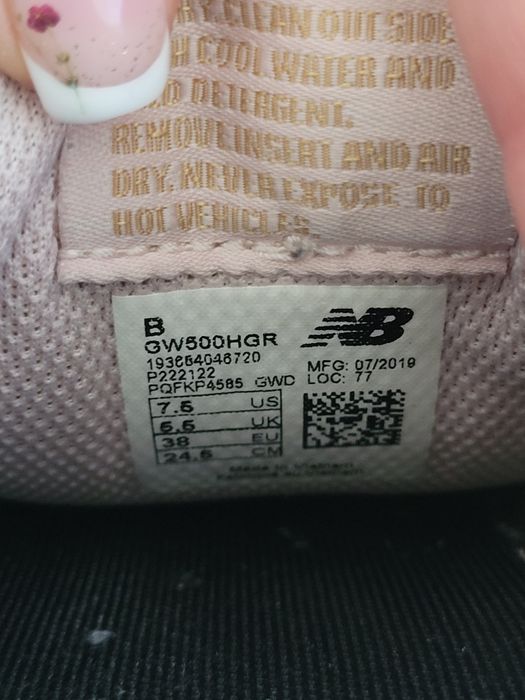 różowe new balance rozmiar 38