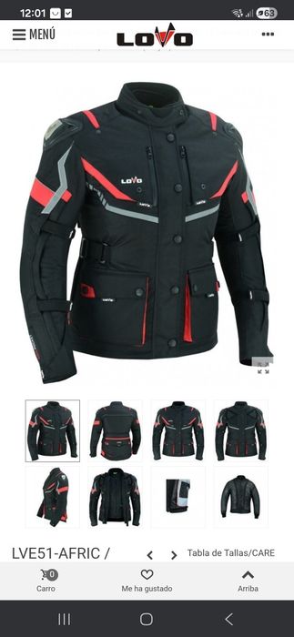 Fato motard marca Lovo