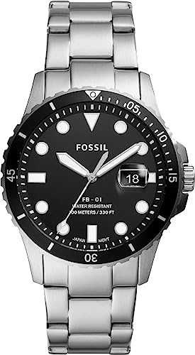 Fossil zegarek męski sportowy FS5652 Diver 42mm