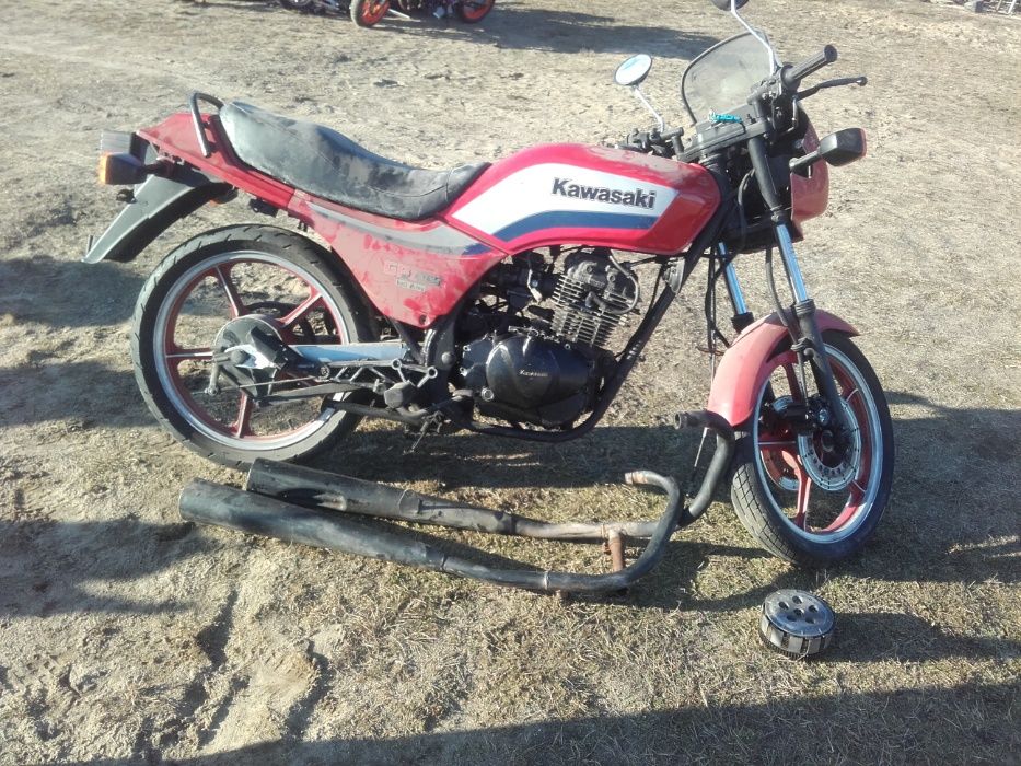 kawasaki gpz305 gpz 305 lagi bak koło lampa felga moduł gaźniki części