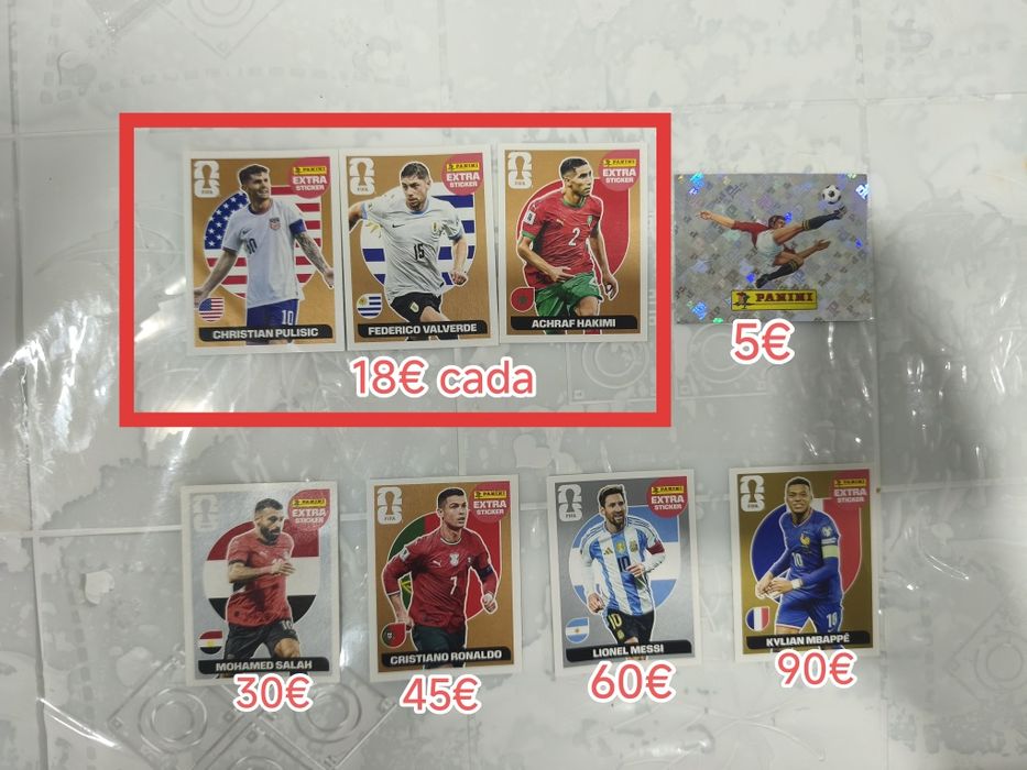 Haaland extra sticker mundial 2026