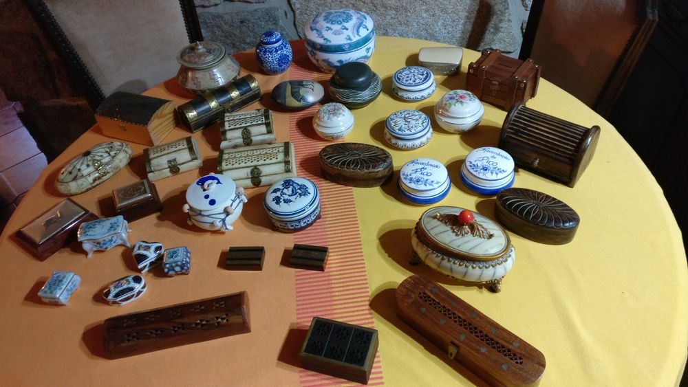 Caixas de coleção