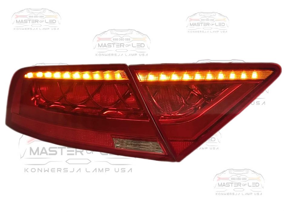 Konwersja Przeróbka lamp USA Audi A3 A4 A5 A6 A7 A8 Q3 Q5 Q7