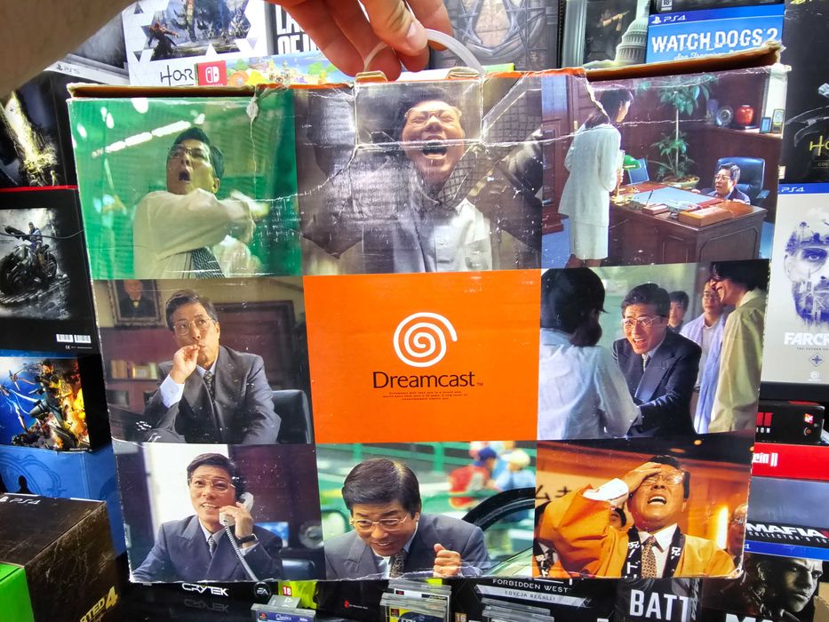 Konsola SEGA Dreamcast HKT-3000 NTSC-J pełen fabryczny komplet SKLEP