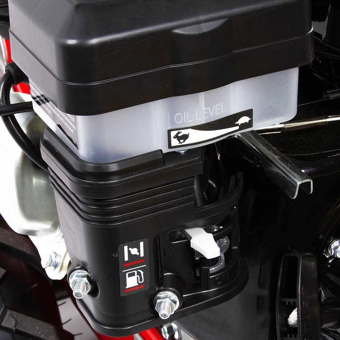 Glebogryzarka Demon na silniku Loncin 6,5KM Zestaw Oleje Obornik Bydlę