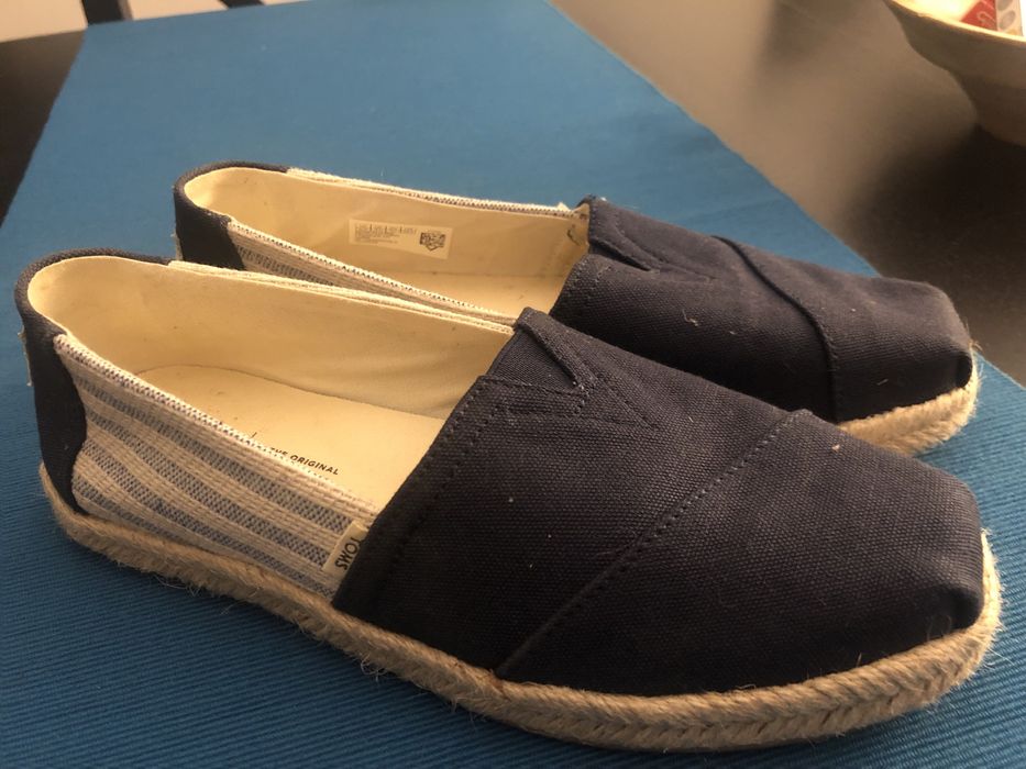 Espadryle Toms Navy University R 37