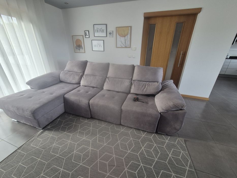 Sofa com chaise longue