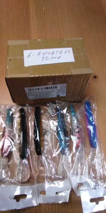 Material de pesca, as informações e preços estão nas fotos .