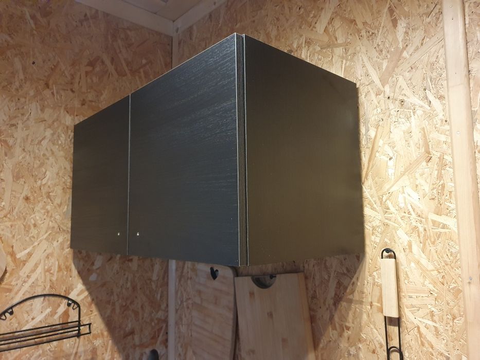 Szafka wisząca czarna Ikea 80x40x38