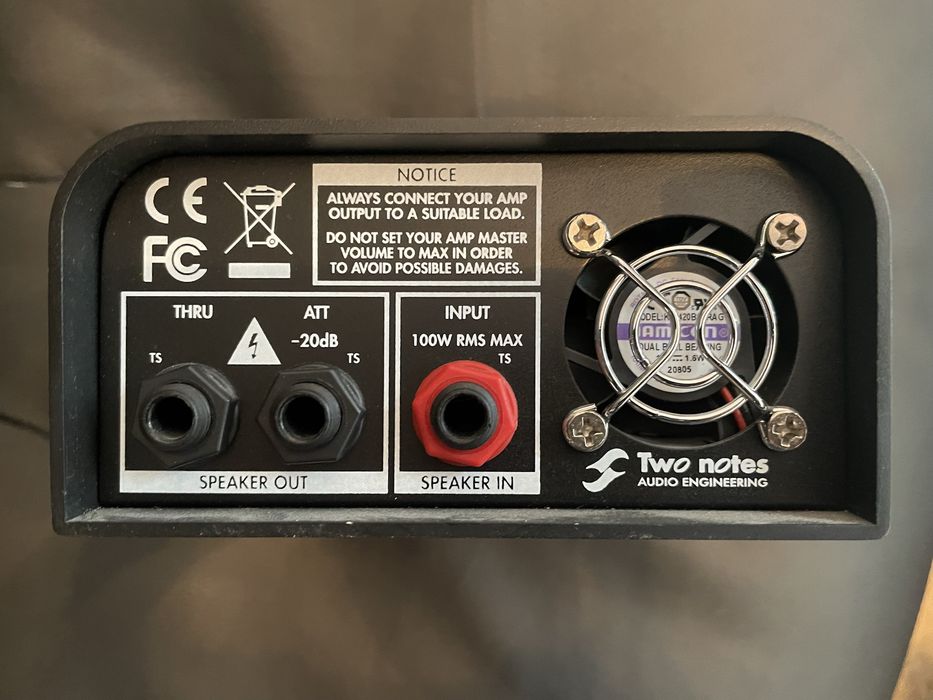 Гітарний атенюатор Two Notes Torpedo Captor 16 Ohms лоадбокс/IR-loader