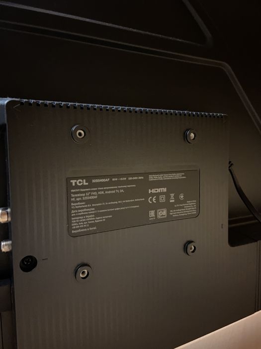 Телевізор TCL з гарантією
