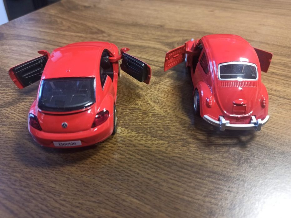 Miniatura VW scirocco VW beetle carocha