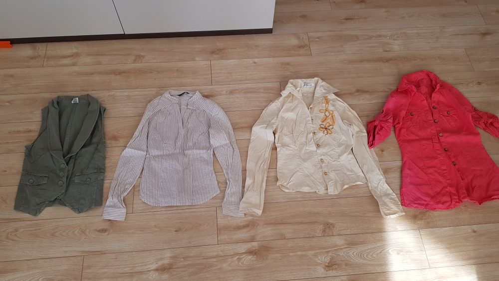 3 koszula s 36 bluzki