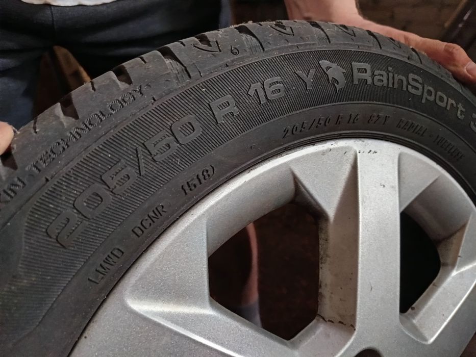 Alufelgi plus opony letnie Opel Astra G2